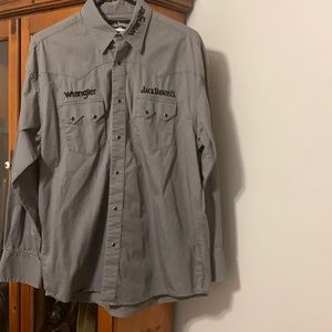 WRANGLER- JACK DANIEL’S - button down long sleeve